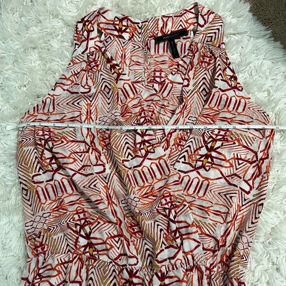 BCBGMAXAZRIA Multicolored Patterned Romper Size S - Picture 10 of 11